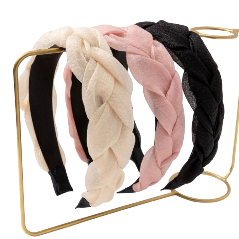 One Braided headbands: choose the color